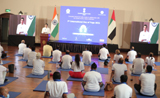 Indian Consulate in Dubai observes 7th International Day of Yoga